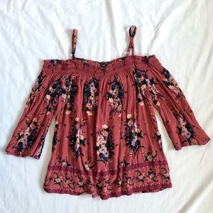 Floral Off-the-Shoulder Top